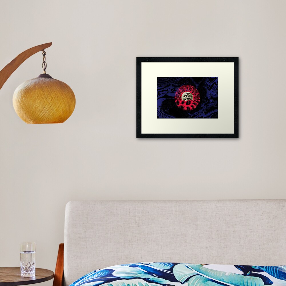 Item preview, Framed Art Print designed and sold by ordinaryfox.