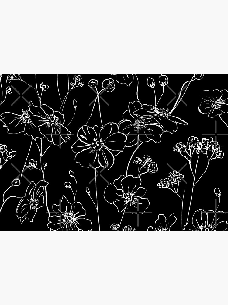 Black wild roses by anisg
