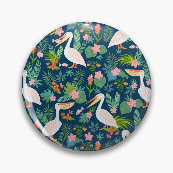 Item preview, Floral Pelican designed and sold by BekkaCampbell.