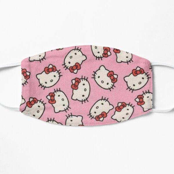 y2k kitty pink aesthetic Mask