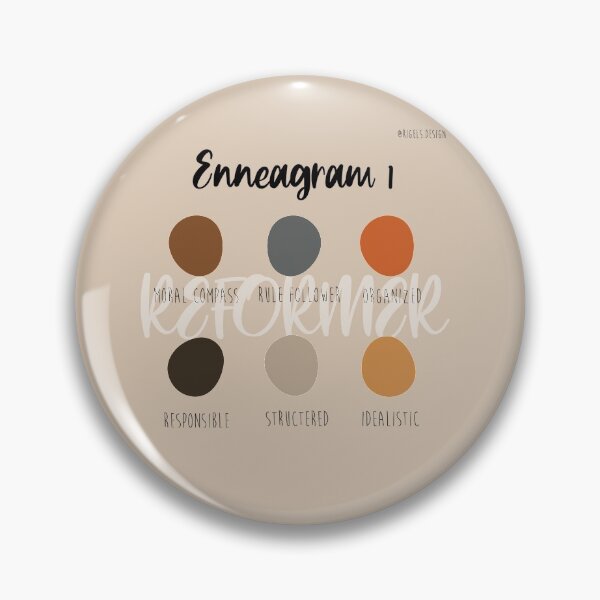 Item preview, Enneagram 1 designed and sold by Rigel Bergonio.