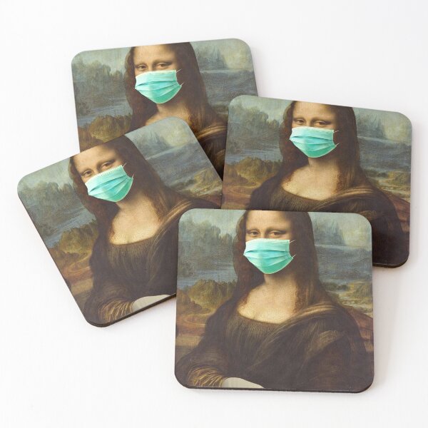 Item preview, Modern Facemask Funny Art designed and sold by BoldNewLook.