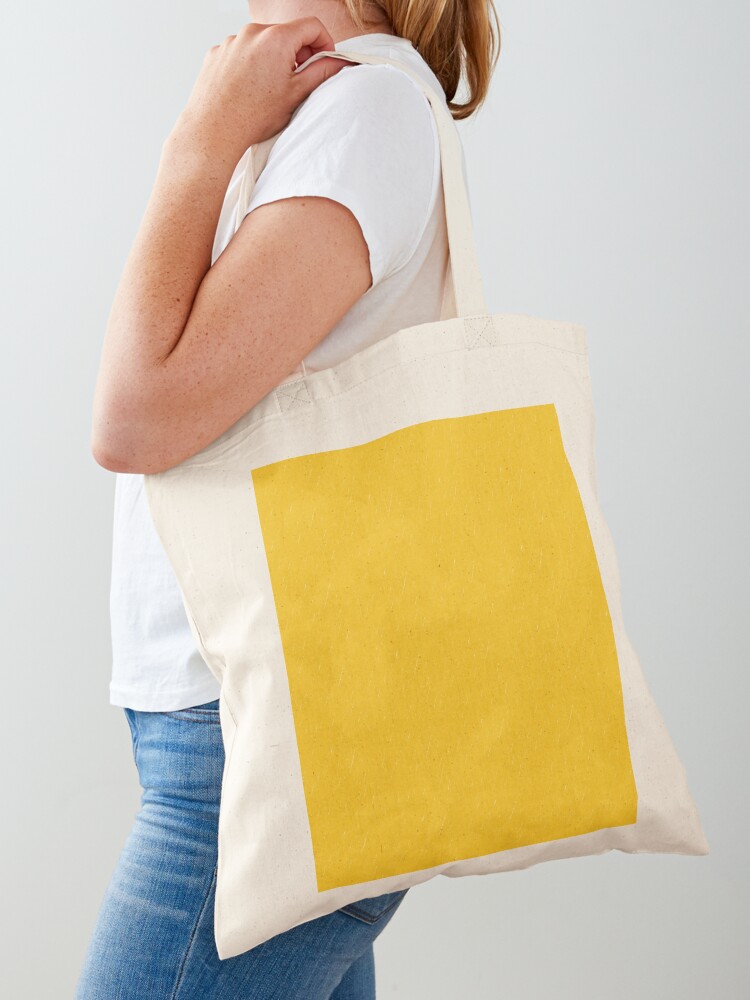 mustard tote bag