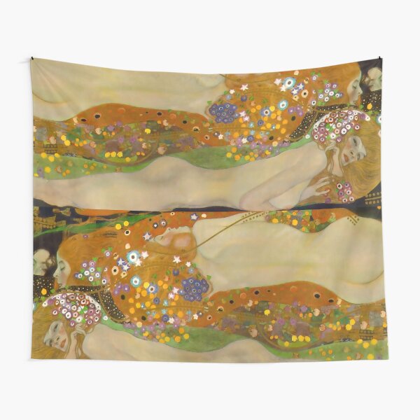Item preview, Gustav Klimt "Serpents d'eau II" designed and sold by Alexandra Dahl.