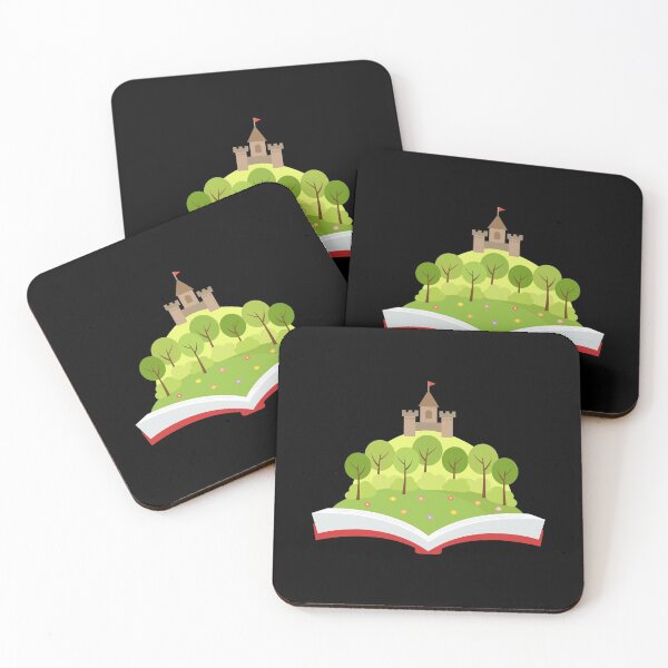 Item preview, Bookworm Castle Fiction Fantasy Book Lover Gift designed and sold by CrookedCreek.