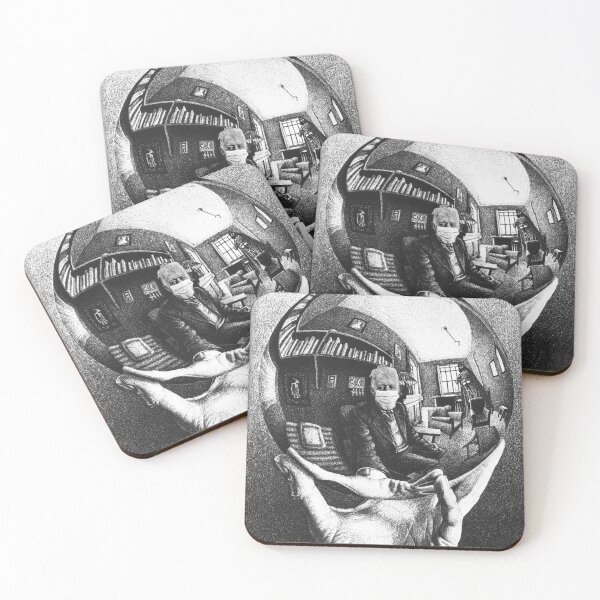 Item preview, Modern Facemask Funny Art designed and sold by BoldNewLook.