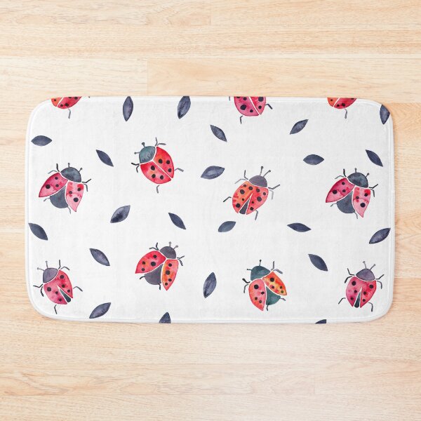 Item preview, Lucky Ladybugs & Black Leaves designed and sold by Cat Coquillette.