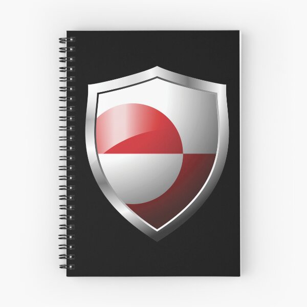 Item preview, Strong Greenland Flag Shield Country designed and sold by HelloFromAja.