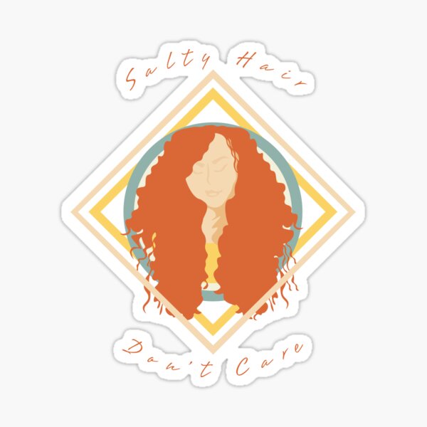 Item preview, Salty Hair Don't Care designed and sold by ErekHighman.