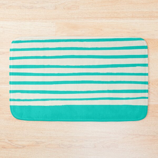 Item preview, Aqua Color Stripes designed and sold by Leah Flores.