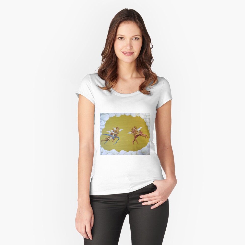 Item preview, Fitted Scoop T-Shirt designed and sold by wernerszendi.