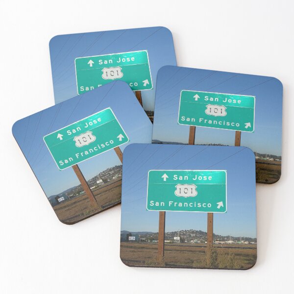 Item preview, Road Sign San Jose San Francisco designed and sold by KNBS.