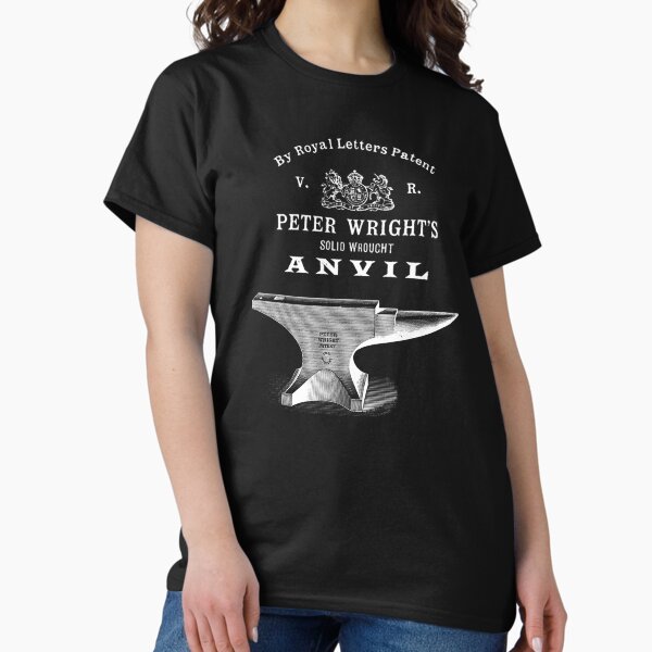 Item preview, Vintage Peter Wright Anvil Blacksmithing designed and sold by Cat Lady Designs.