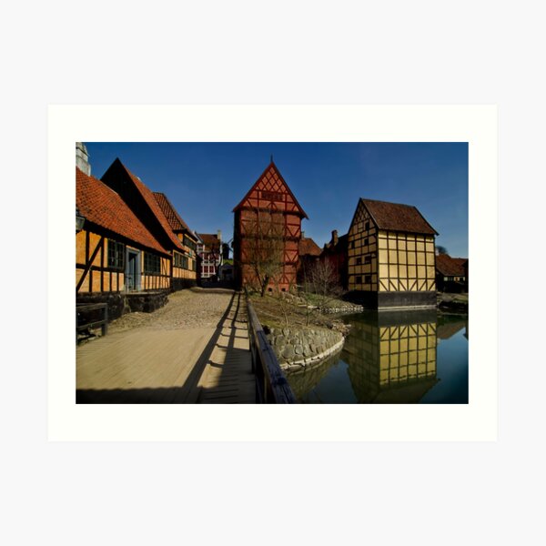 The old town Art Print