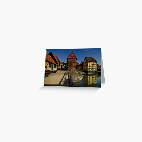 The old town Greeting Card
