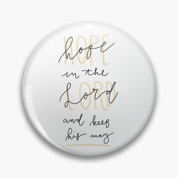 Item preview, Hope In The Lord designed and sold by Grace Winkel.