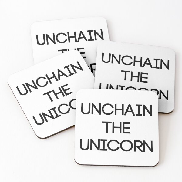 Item preview, UNCHAIN THE UNICORN, Scottish Independence Slogan designed and sold by MacPean.