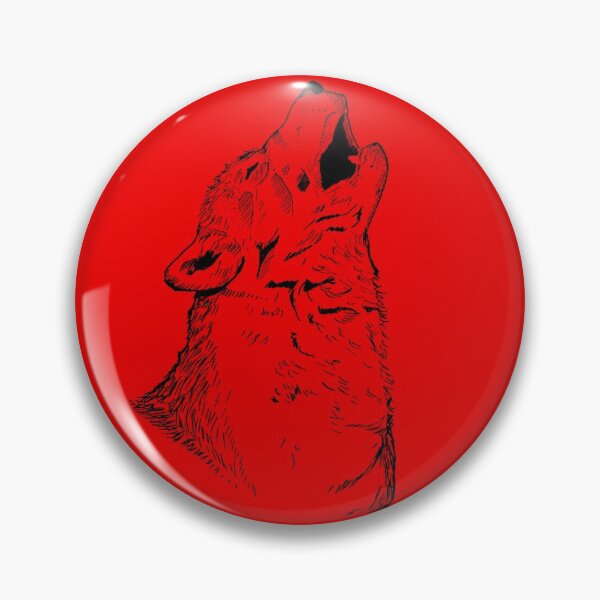 Item preview, Howling wolf designed and sold by Food and stuff.