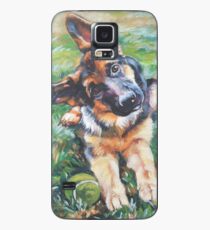 German Shepherd Fine Art Painting Case/Skin for Samsung Galaxy
