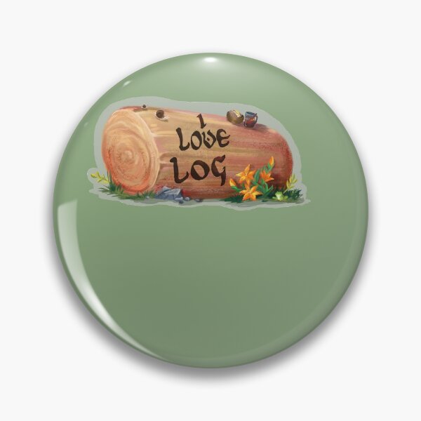 Item preview, I love LOG designed and sold by KaijuCupcakes.