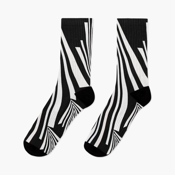 Item preview, Black White Pyramid, Stripes  designed and sold by Flower Magic .