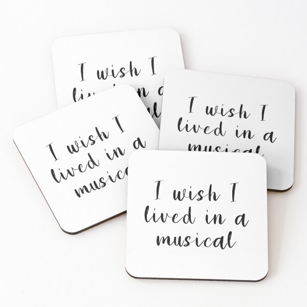 Item preview, I Wish I Lived In A Musical designed and sold by quoteedesigns.