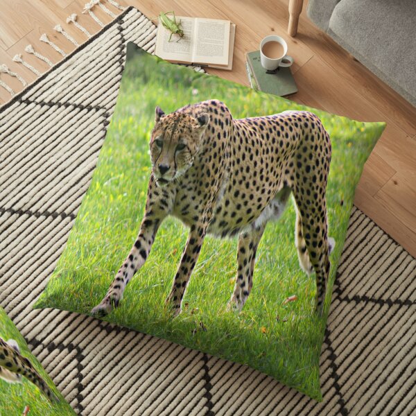 Cheetah Floor Pillow