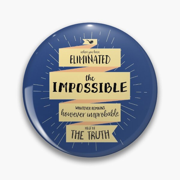Item preview, The Truth - Sherlock Holmes designed and sold by BekkaCampbell.