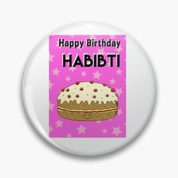 Artikelvorschau, Alles Gute zum Geburtstag Habibti - Arabische Geburtstagskarte entworfen und verkauft von KatQat.