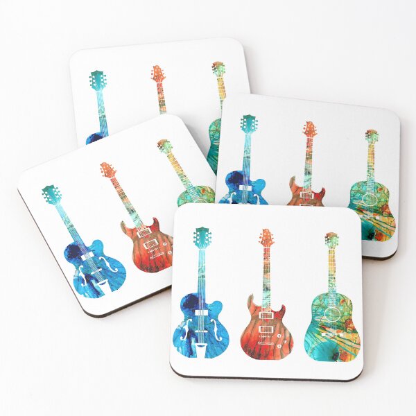 Item preview, Abstract Guitars by Sharon Cummings designed and sold by Sharon Cummings Art.
