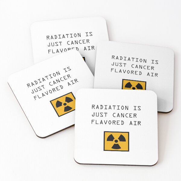 Item preview, Radiation is Just Cancer Flavored Air designed and sold by berlinius.
