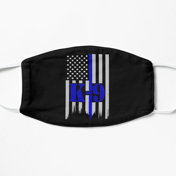 blue line flag mask