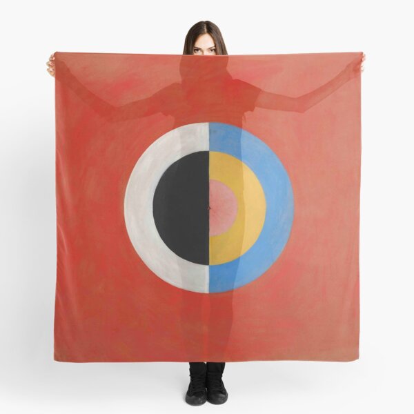Hilma af Klint "The Swan, No. 17, Group IX-SUW" Scarf