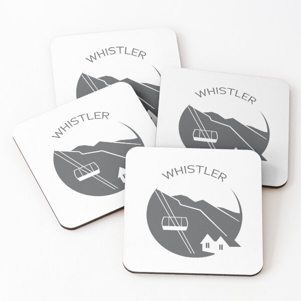 Item preview, British Columbia City Badges, Whistler designed and sold by OlyaFineArt.