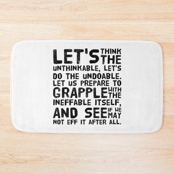 Item preview, Unthinkable, Undoable, Ineffable (One) designed and sold by kpccrafty.