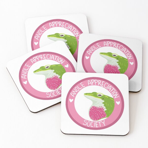 Item preview, Anole Appreciation Society designed and sold by Danni Doodles.