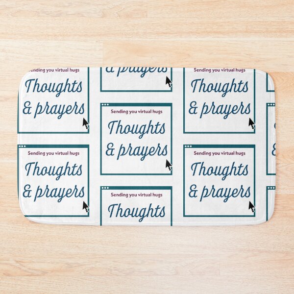 Item preview, Thoughts and prayers sending virtual hugs designed and sold by Designwebjae.