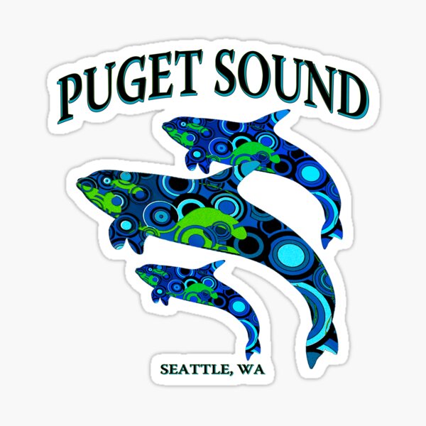 Puget Sound Orcas Sticker