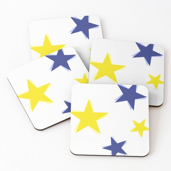 Item preview, maize and blue stars designed and sold by chlohook.