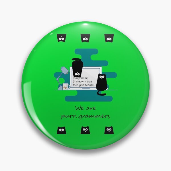 Item preview, We are purrgammers - We are programmers designed and sold by DerNerd.