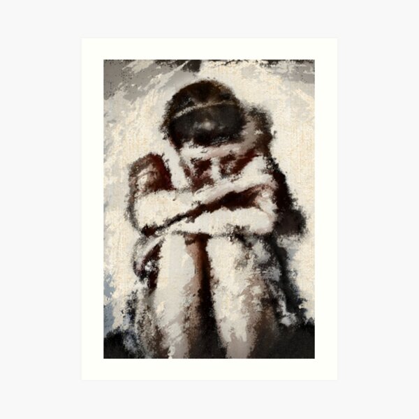 no more tears... Art Print