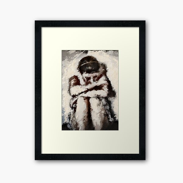 no more tears... Framed Art Print