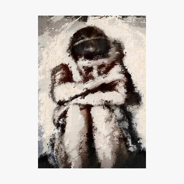 no more tears... Photographic Print