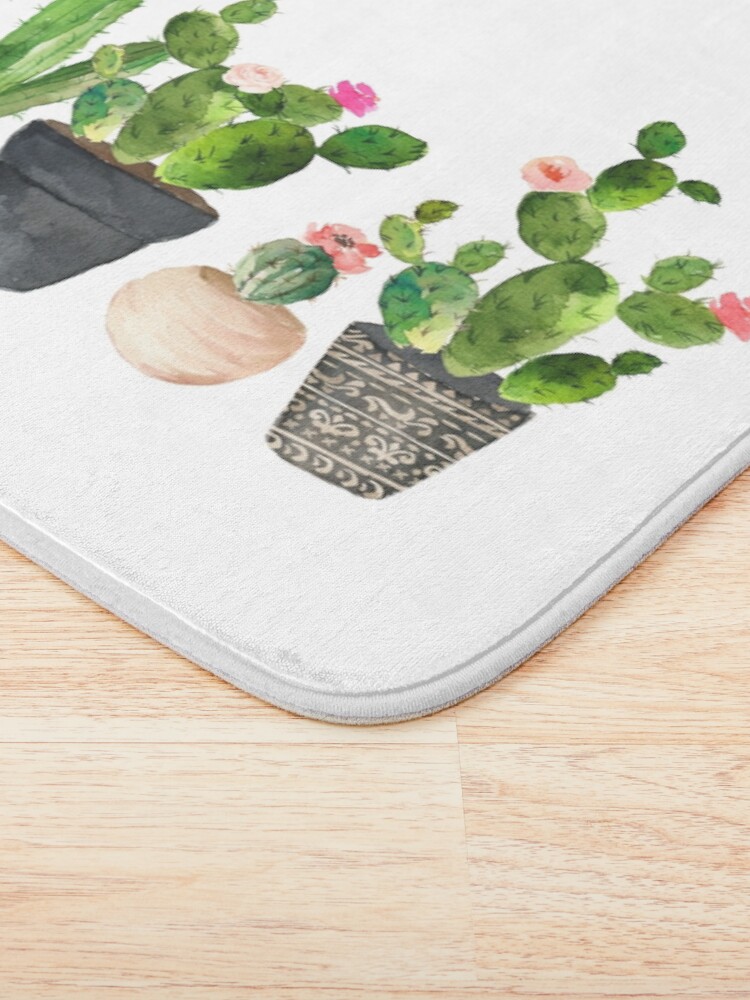 Alternate view of Cactus Bath Mat