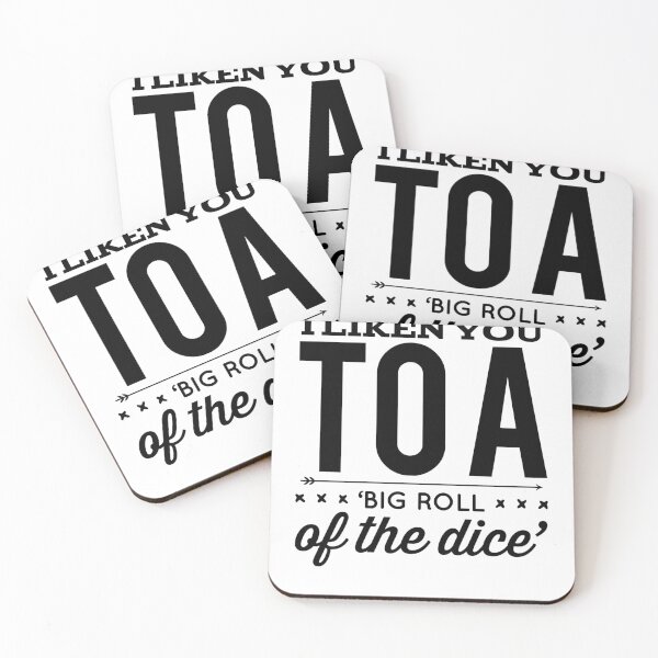Item preview, I Liken You To A 'Big Roll Of The Dice' designed and sold by OfferHeat.