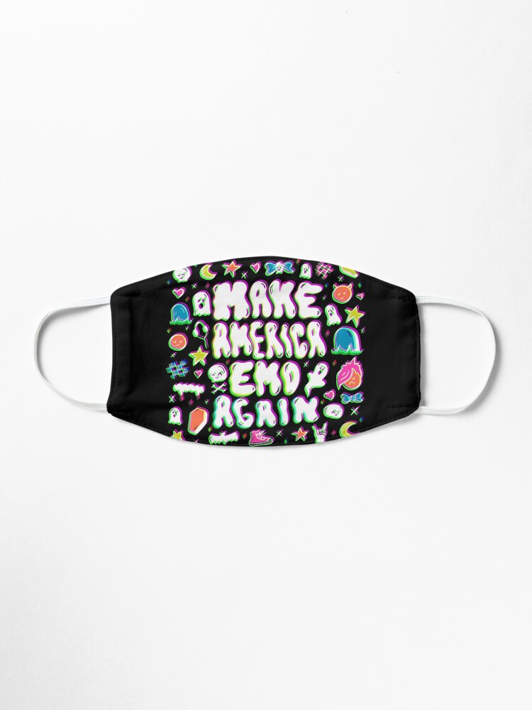 Alternate view of Emo Again Mask