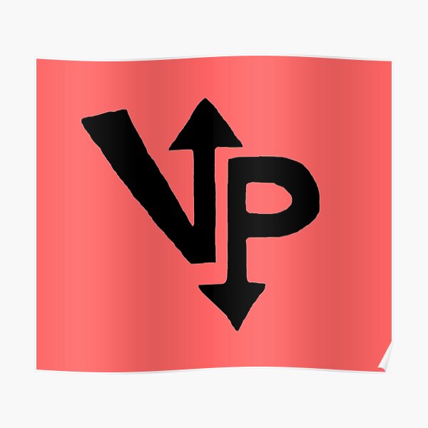 Vengeful Panini Logo Design (Red) Poster