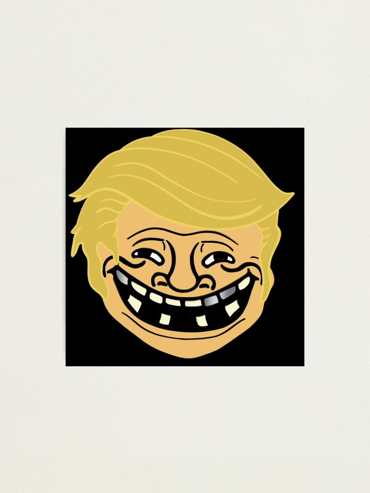 Crazy Troll Face Social Media Greeting Card for Sale by Steelpaulo