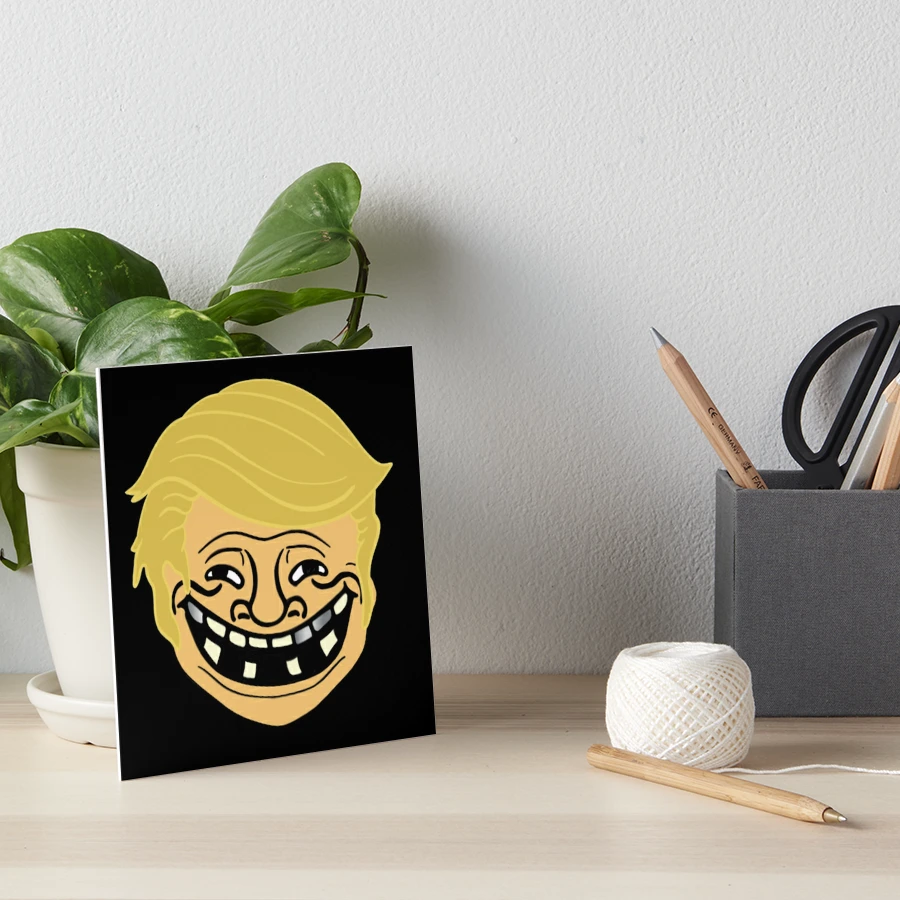 Troll Face Collection, Troll Face Set, Troll Face Pack | Art Board Print
