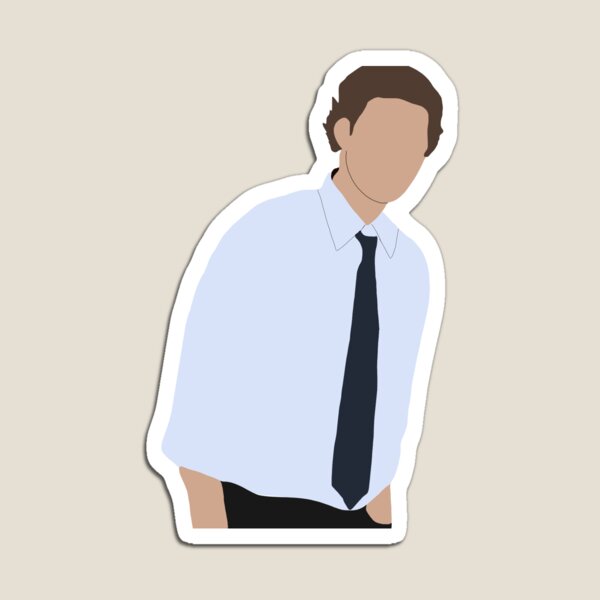 Item preview, Jim Halpert Sticker designed and sold by Campbell Toth.